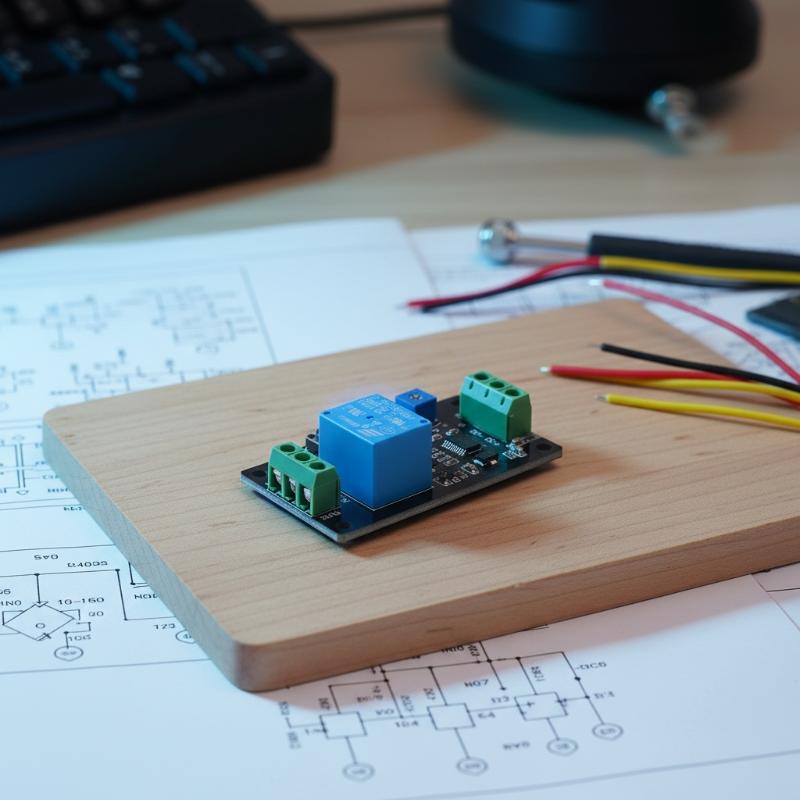 Timer Relay Module 12V Delay On Off Switch Adjustable Time Range Self Locking Delay Timer for Lighting Control Home Applications