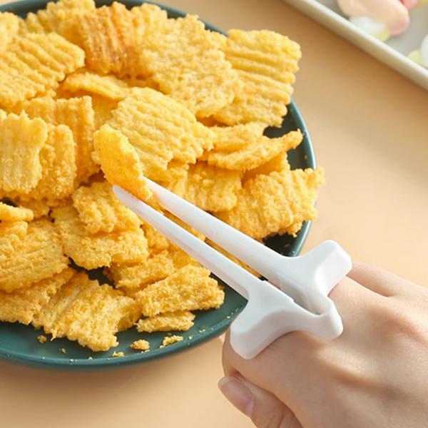 Octopus Foot Gaming Chopsticks Gaming Finger Chopsticks, 2 Pieces, Black, Single Item, Korean Popular Tableware