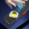 Work Flashlight Motion Sensor Survival Equipment Type-C Rechargeable Flashlight For Nighttime Home Repair Camping Hiking Fishing