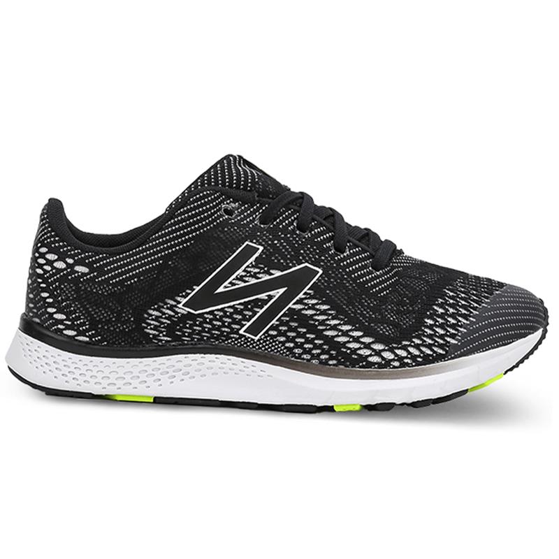 New Balance Nb FuelCore Fabric Round Toe Lace-Up Low-Top Casual Shoes Women Sneaker Black WXAGLBW2