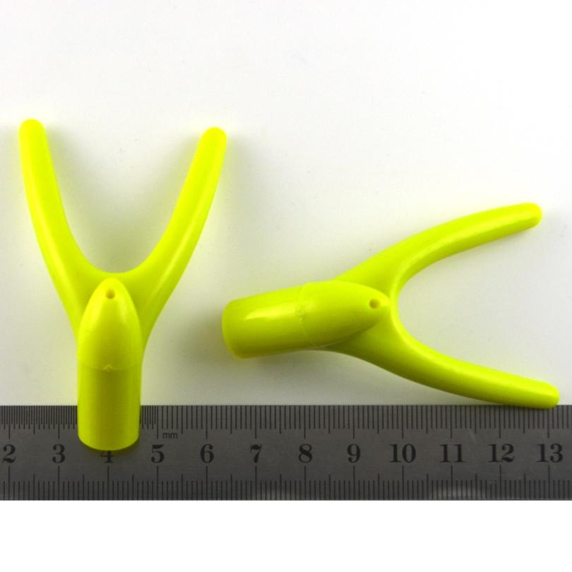 MNFT 2PCS X Plastic Fishing Rod Rest V Head Fising Grip Connect With Fishing Rod For Carp Fishing