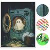 Halloween Diamond Painting Kit Cute Laundry Spirit Handmade Diy Painting Home Decoration Painting