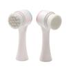 Dual-Sided Silicone Facial Cleansing Brush with Soft Bristles for Gentle Exfoliation and Massage