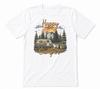 Happy Camper Camping Hiking Camp Life Unisex White T-shirt
