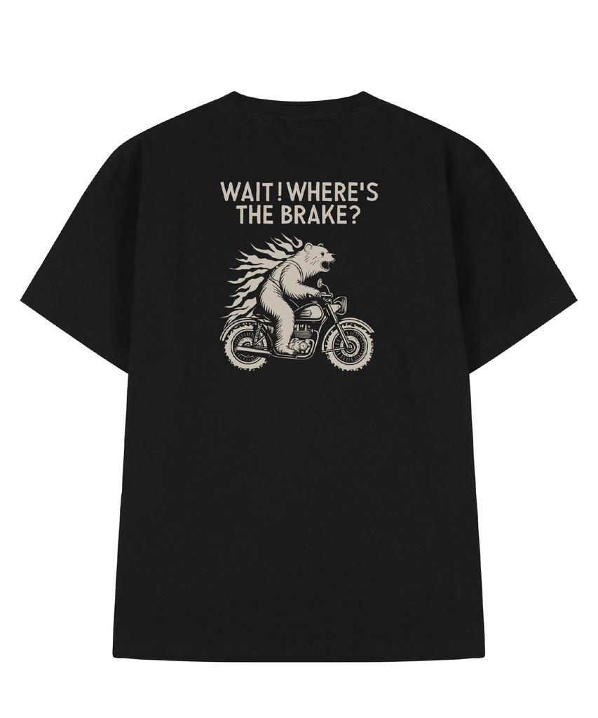 DRIFTOUT No Brake Bear Short Sleeve T-Shirt (3 Colors)