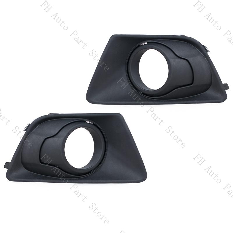 Front Bumper Fog Light Lamp Bezel Shell Cap Lid For Ford EcoSport 2013 2014 2015 2016 2017 Foglamp Foglight Hood Cover Frame