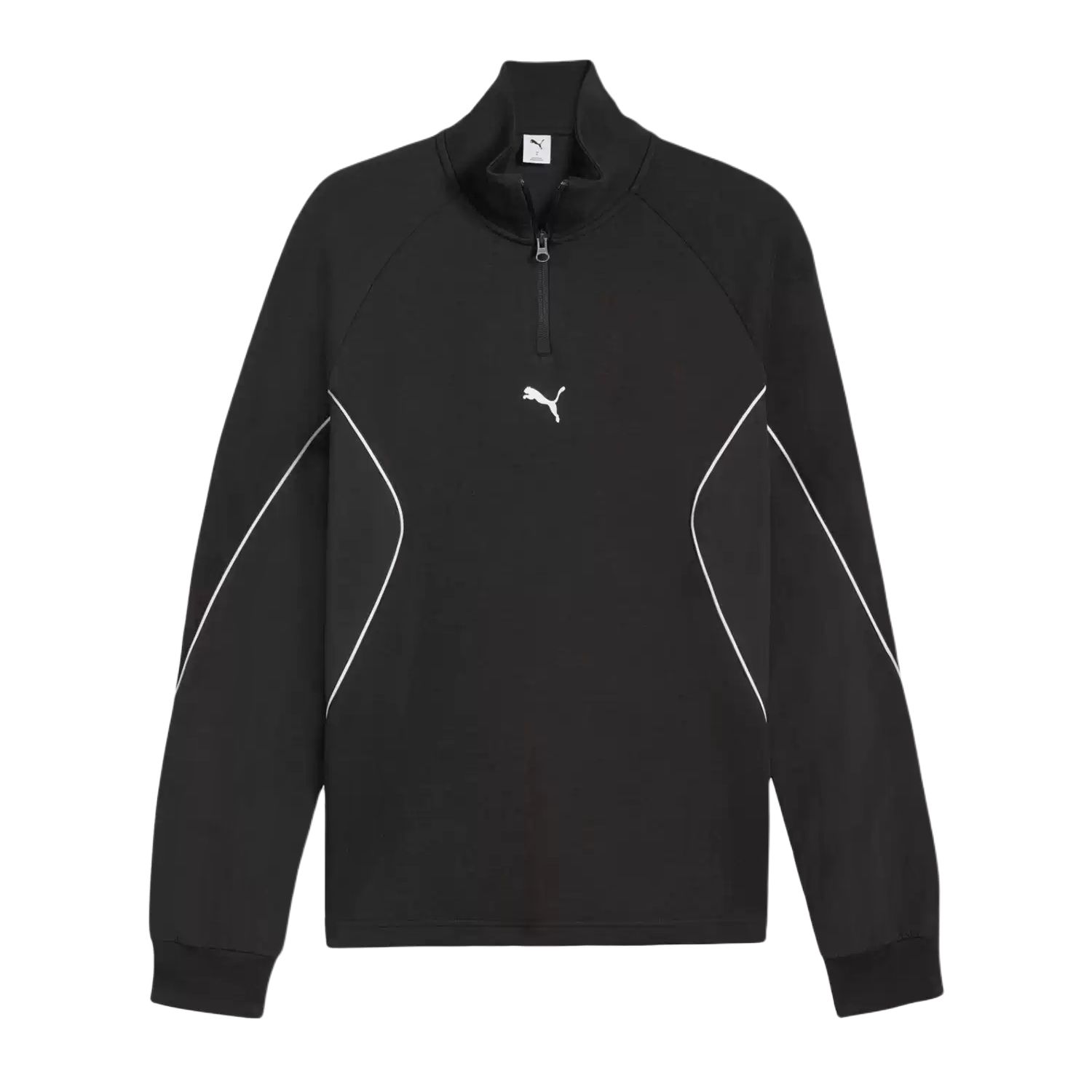 

Puma Sport Mid Layer Retro Stand Collar Half Zip Long Sleeve Sweatshirt Men sweatshirt 694201-01 S