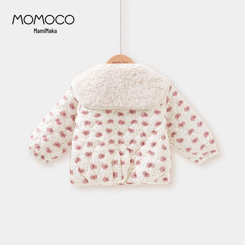 MOMOCO Girls' Winter Plush Cotton Jacket