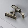Elegante Serratura a Scatto in Bronzo Antico Maniglia Serratura Scorrevole per Finestre e Porte per Scatole Portagioielli in Legno Fatto a Mano