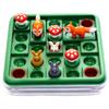 Cute Children Brain Development Toys Bunny Bouncing Game Kids Puzzle Board Checkers Toy Rabbit Fox Moving Strategy Tabletop Gift