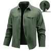 Men's Quick-Dry Mesh Underarm Long-Sleeve Tactical Shirt with Four Pockets