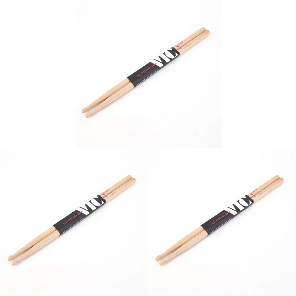 1-5Pairs Drumsticks 5A/7A Drum Sticks Consistent Weight and Pitch Mallets American Hickory Drumsticks Percussion Accessories
