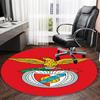 1pc Football Team (18) Print Round Carpet Chair Round Carpet Suitable for Bedroom Living Room Home Decorative Carpet