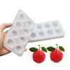 Silicone Molds for Fruit Litchi Cake Decorating Molds for Baking Fondant Baking Tools Chocolate Candy Making Mould