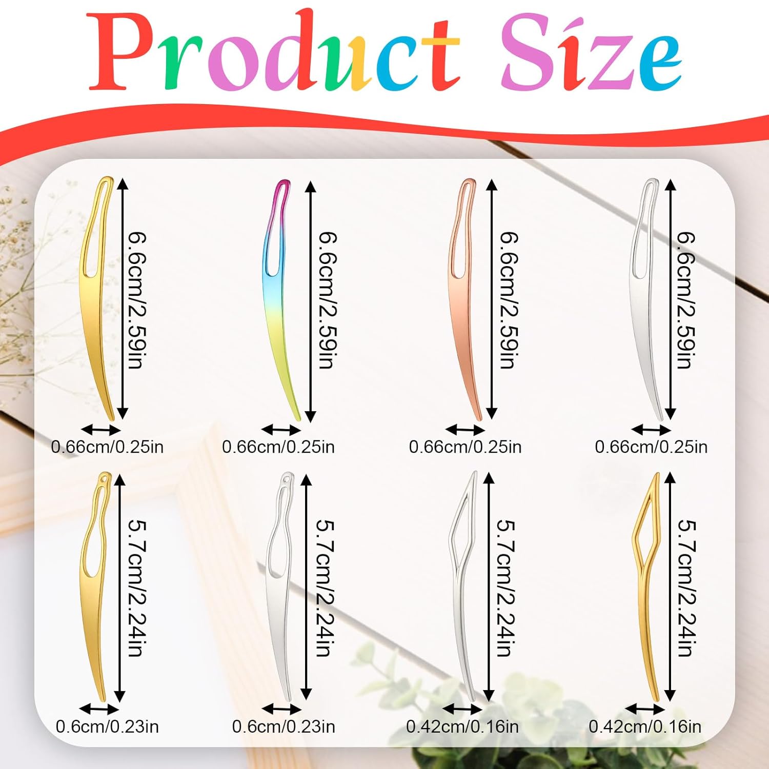 8Pcs Interlocking Tool for Locs, Sisterlock Retighten Tool Hair Repair and Tightening Loc Needle for Interlocking Maintaining Dreadlocks Hair