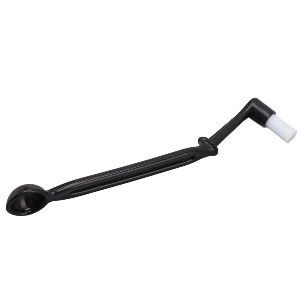 Nylon Bristle Coffee Machine Cleaning Brush Long Handle Grinder Brush Cleaner  Espresso Cleaning