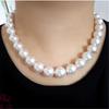 C-Girls Pearl Shop - Accessory Specialty Store - Formal Occasions Necklace - Extra Large Hanadama Pearl 12mm Pearl 50cm White - Gift Wrapping
