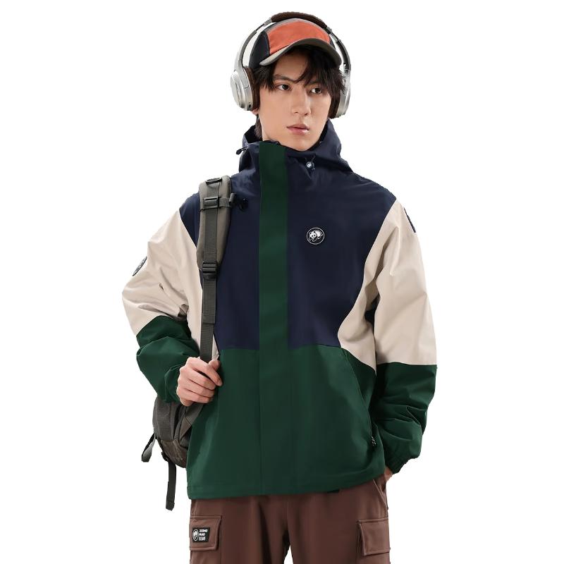 CAMEL Panda Series Outdoor Waterproof Shell Jacket