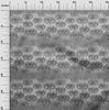 oneOone Cotton Flex Gray Fabric Conversational Eye Dress Material Fabric Print Fabric By The Yard 40 Inch