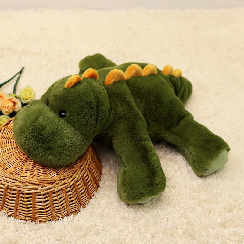 Cute fox throw pillow plush toy doll dinosaur dog doll children sleeping soothing doll