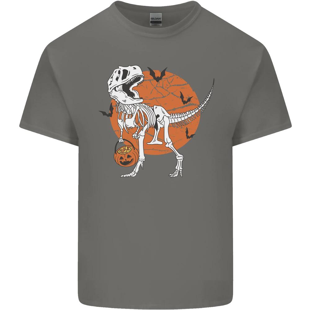 Dinosaur Halloween TRex Unisexs Cotton TShirt Tee Top