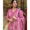 Indian Women Top Tunic Kurta Pant Dupatta Set Designer Party Wear Kurti Dress VF-20227