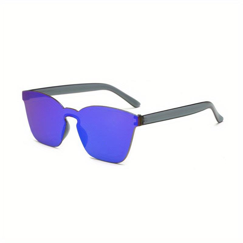 Bonbonfarbene Geburtstagsfeier Foto Regenbogen Sonnenbrille Herren Tanz Lustig Anti-Ultraviolett Einteilige Sonnenbrille Damen