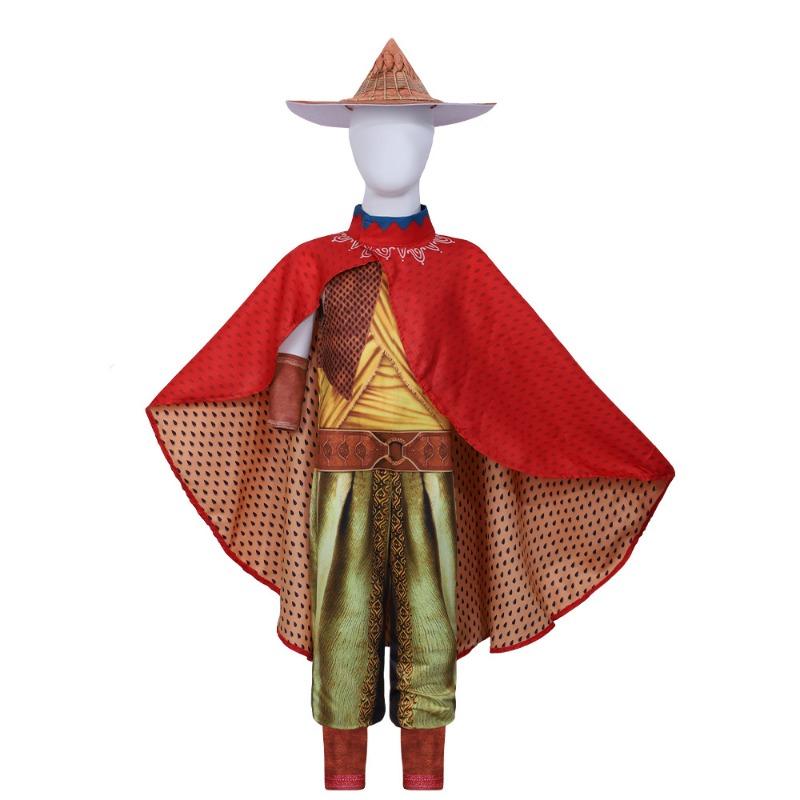 Xunlong Legend Raya Warrior Children's Holiday Party Halloween Cos Hat Cape Suit