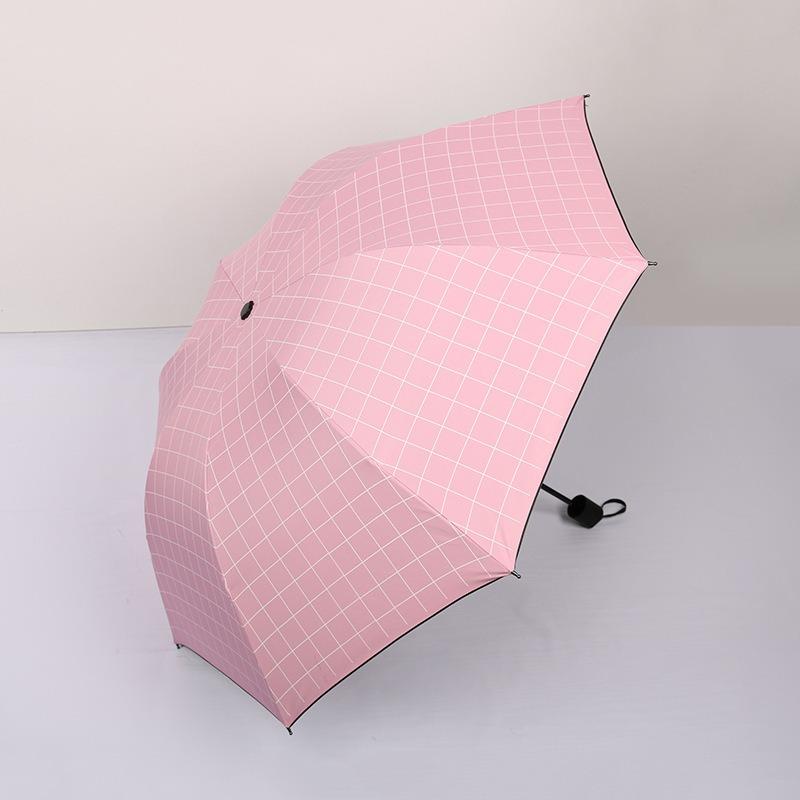 Umbrella Folding Umbrella Advanced Sense Sunscreen UV Protection Parasol Student Umbrella Rain Shine