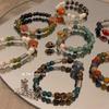 Summer 2023 Handmade Ceramic Beaded Bracelet In New Chinese Ethnic Style for Women