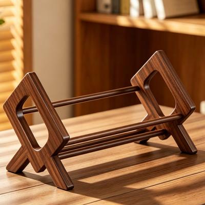 Holz Buchständer Schreibtisch Leseablage Organizer Einfach Modern Vertikaler Halter Studie Wohnheim Fensterbank