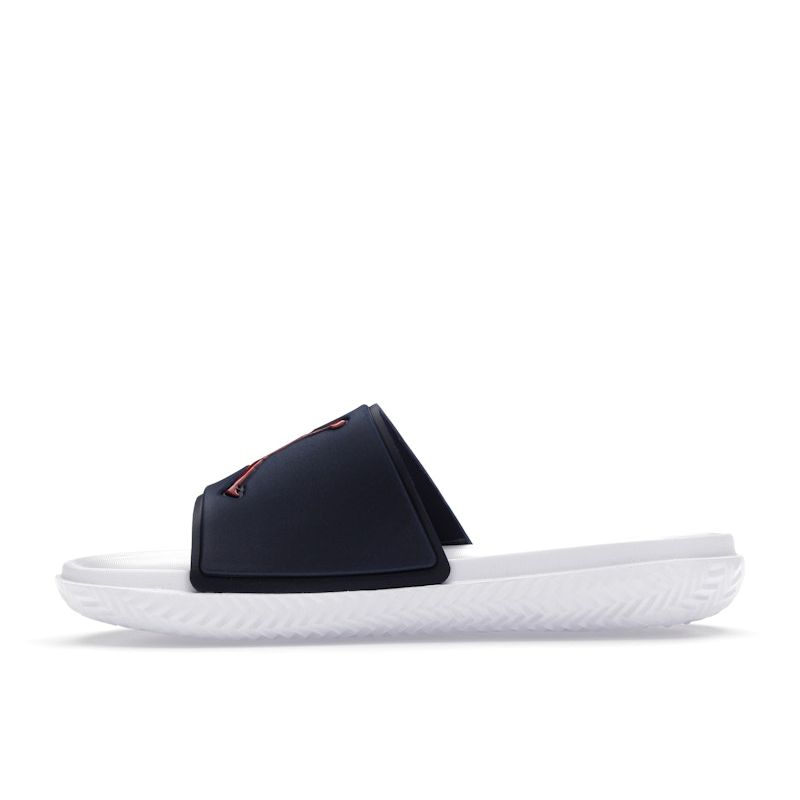 Air Jordan Jumpman Slide Midnight Navy Gym Red Men Sneakers Blue White FQ1598-402