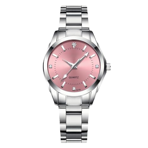 

Women s Waterproof Quartz Watch with Stainless Steel Strap