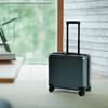Tabitra Suitcase, Carry-on, Zipper Frame, Double Casters, TSA Lock, Travel, Business Trip, Ultra Lightweight, 8 Wheels, Dark Green, SS Size