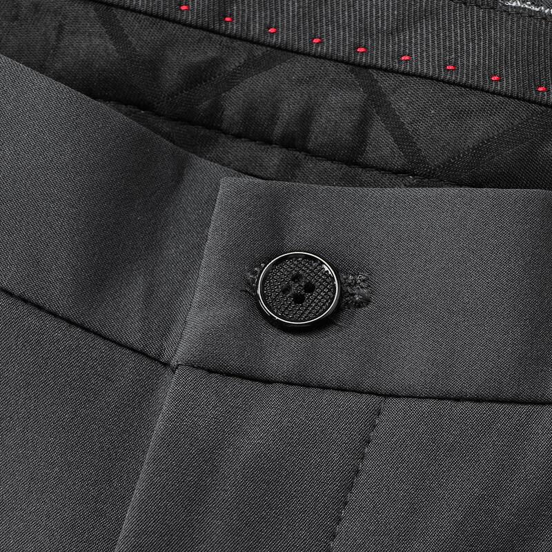 Shanshan Men's 2025 Autumn/Winter Thickened Wrinkle-Free Casual Trousers