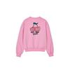 Goxo Cherry Golf Club Crew Neck Sweatshirt Pink