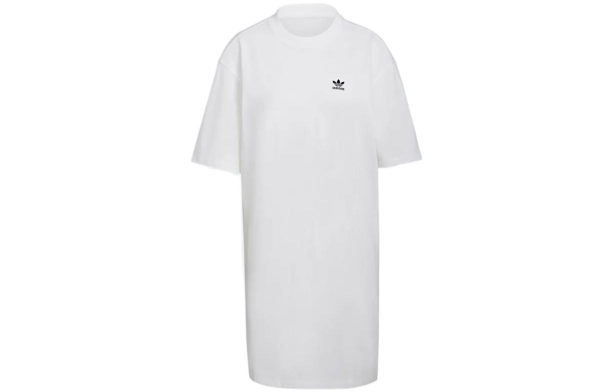 Adidas Originals Short Sleeved Dress Women s White HC2034 S
