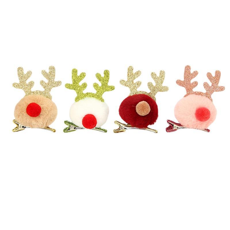 Weihnachtsdekorationen Geweih Haarspangen Haarspangen Weihnachtsgeschenke Kopfschmuck Kinder Kindergeschenke Kleine Geschenke