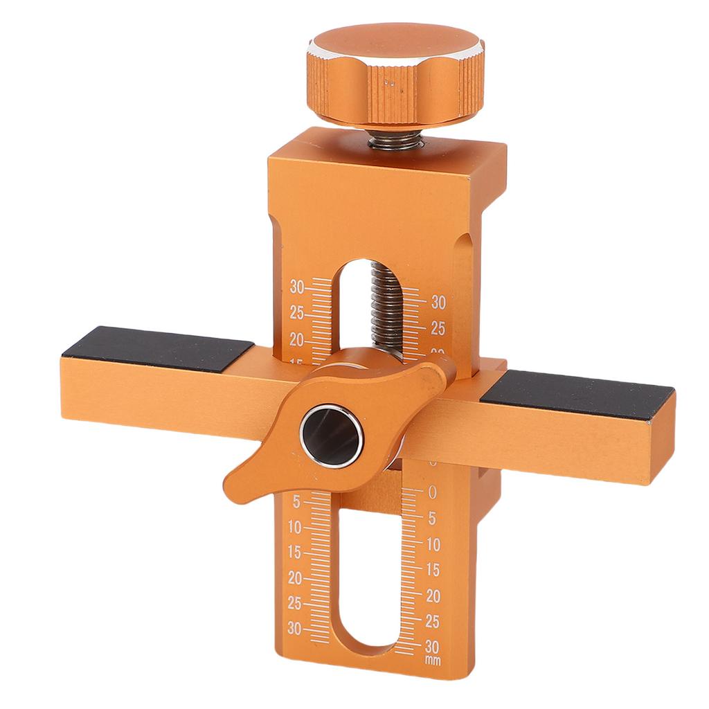 Cabinet Door Installation Positioner Aluminum Alloy Adjustable Cabinet Door Mounting Jig with 6mm