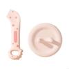 2Pcs Cute Shape Silicone Pet Food Cover Portable Cat Can Opener  Wet Food Mixing