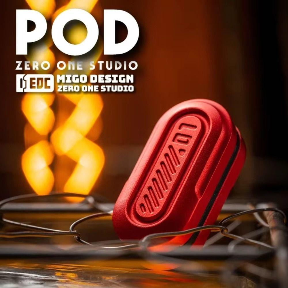 Glatte Oberfläche Metall Fidget Spielzeug Dreischichtiger Magnetischer Slider Büro Zuhause Fidget Slider Schreibtischspielzeug