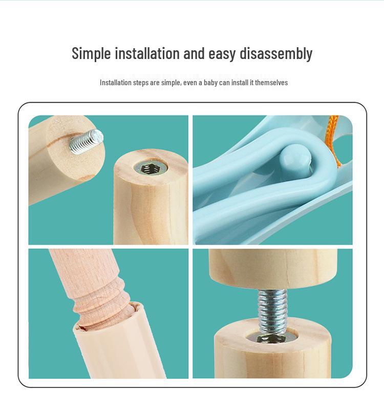 Kids' Wooden Cleaning Set: Pretend Play Housekeeping Toys for Kindergarten Boys & Girls