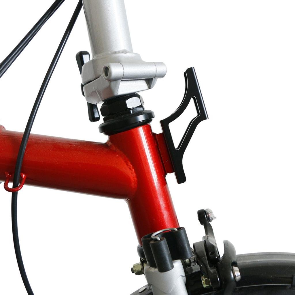 Front Carrier Block for Brompton Cline Folding Bicycles Upgrade Aluminum Pig Nose Adapter Height Adjustable Seat Post