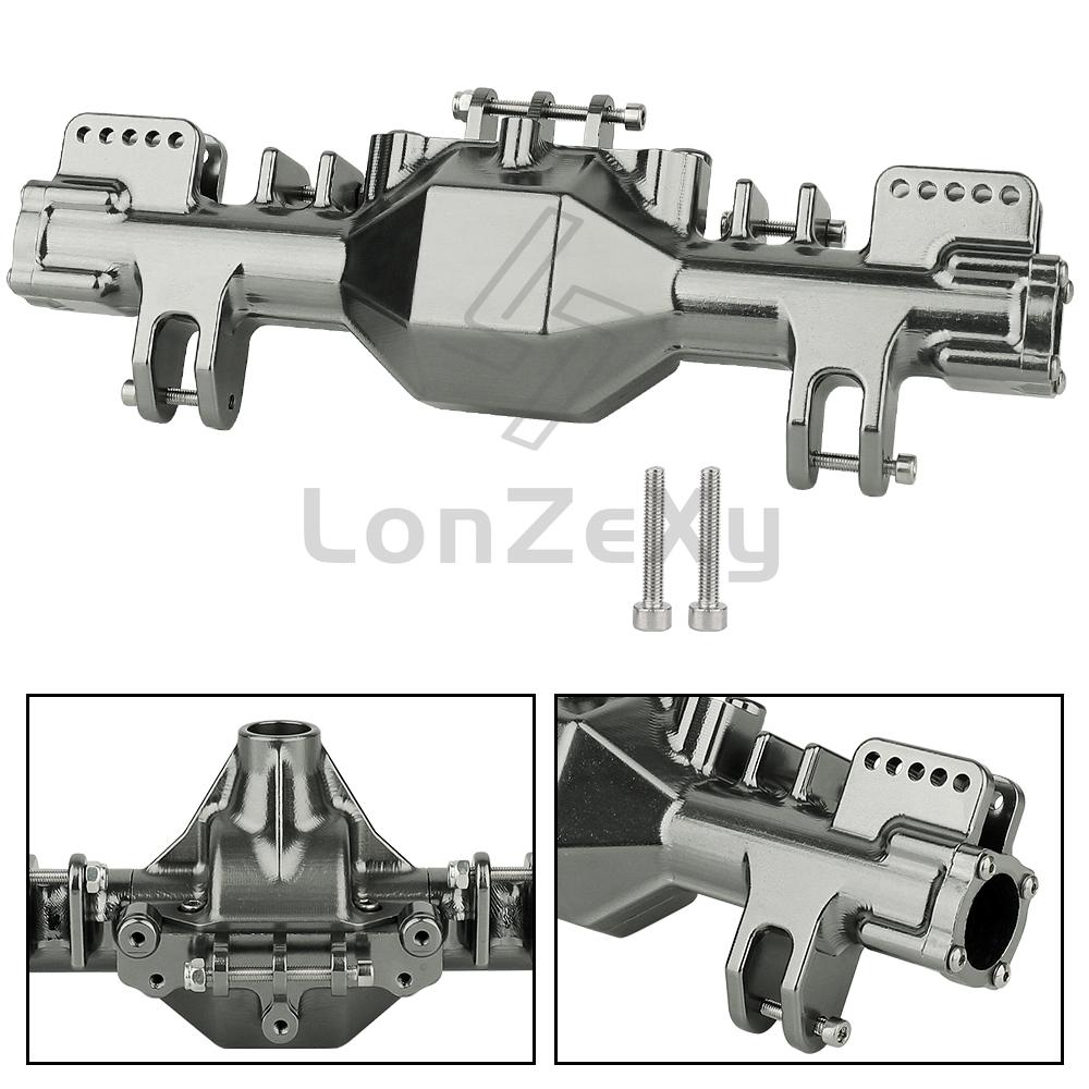 Metal Axle Housing Sleeve Steering Knuckle Links Mid Gearbox Gear Base CVD for RC Car 1/8 Losi LMT Monster Truck Upgrade Parts