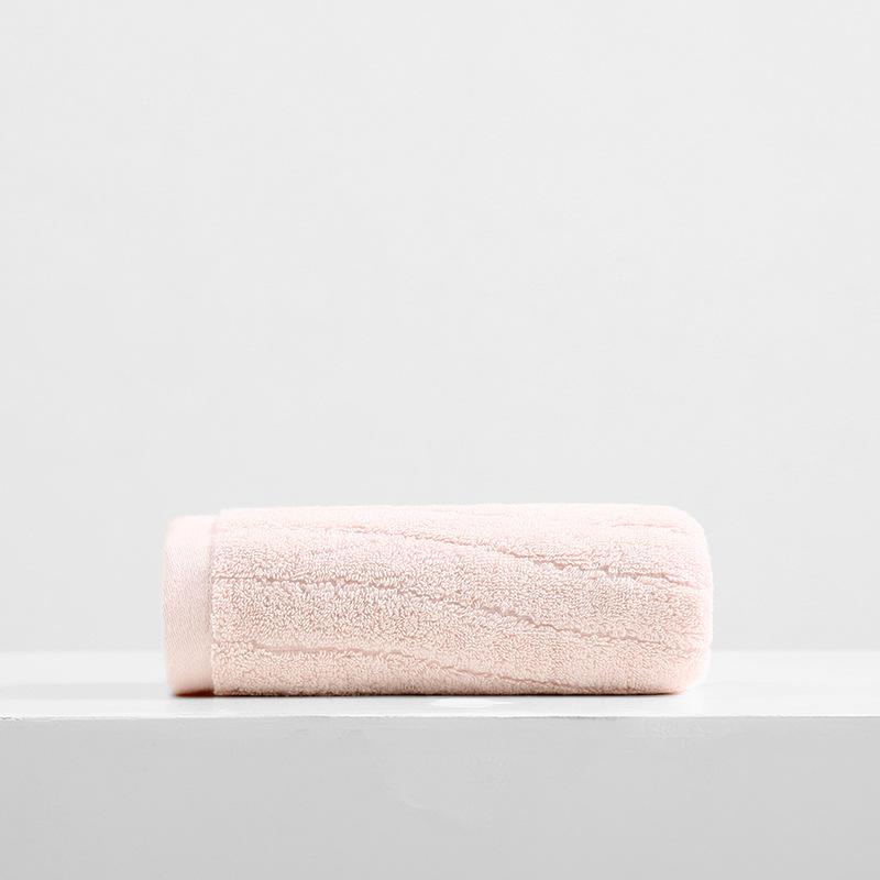 1 PC Cotton Class Towel Combed Cotton Adult Plain Face Towel Thickened Soft Absorbent Comfortable Textile Towels for The Home Multipurpose Use Towels