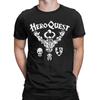 Heroquest Roleplay Game 90s RPG Men T Shirts Cartoon Cool Tees Short Sleeve Crewneck T-Shirt Pure Cotton Printed Tops