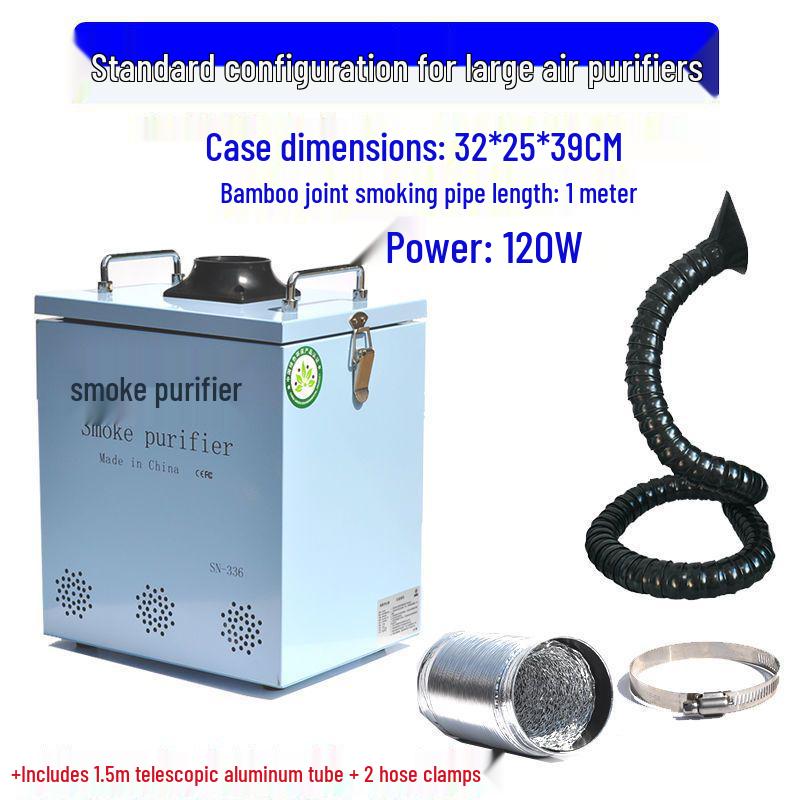 Mobile Moxibustion Smoke Extractor & Purifier for Soldering, Welding, Repair Dust.