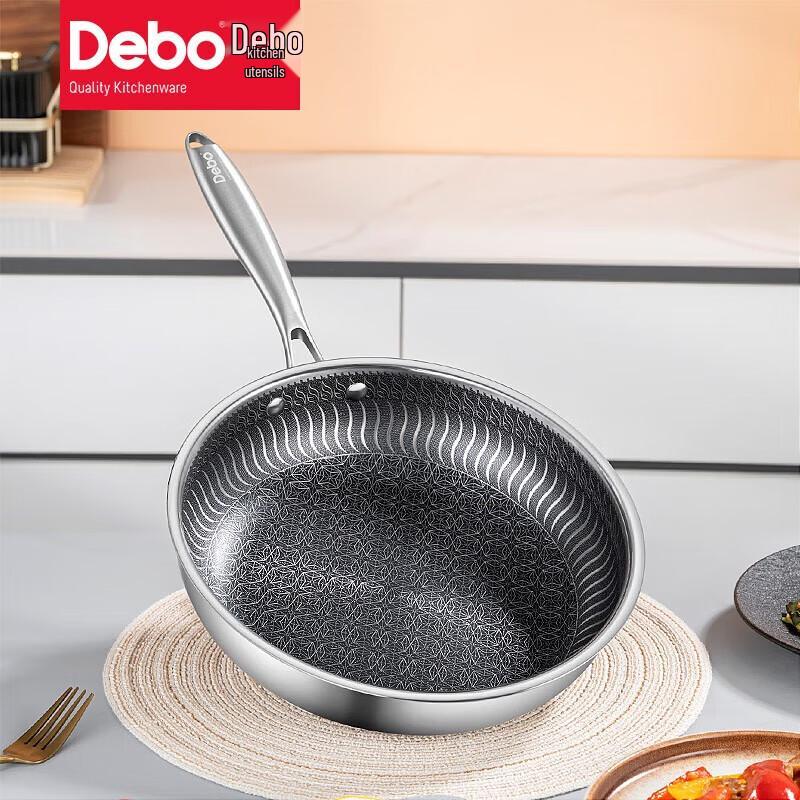 Debo 28cm Honeycomb Non-Stick Frying Pan
