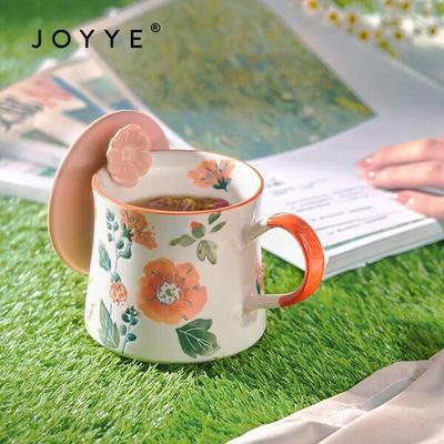 JOYYE Traumblume Keramik-Geschenktasse