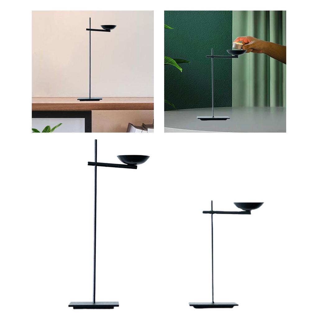 Iron Candle Holders Elegant Home Ornaments for Living Room Desktop Hotel